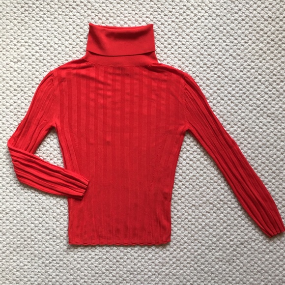 Acne Studios Sweaters - Acne Studios red ribbed turtleneck
